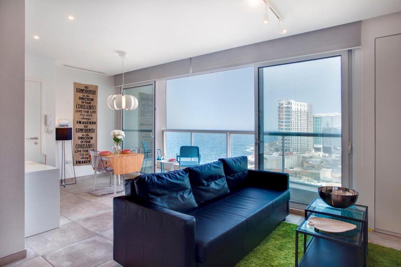 Modern Seaview Apartment In A Prime Location Sliema Ngoại thất bức ảnh